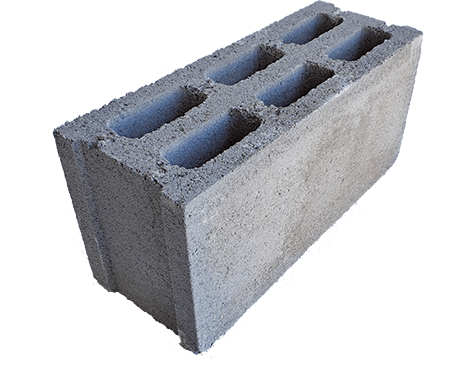 BLOQUE PARA MURO DE 15 CM. DE ESPESOR